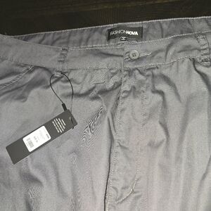 Be My Bestie Cargo Jogger Pant - Charcoal